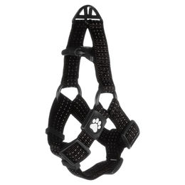 Flamingo Geschirr Step & Go Zorba schwarz Größe S 25 mm – Bild 1 von 2