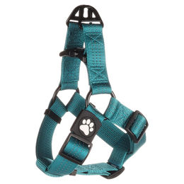 Flamingo Geschirr Step & Go Zorba türkis Größe M 32 mm – Bild 1 von 2