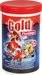 Produktbild von Flamingo Gold Flockenfutter für Goldfische - 1000 ml