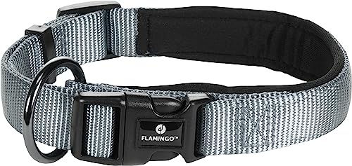 Produktbild von Flamingo Halsband Abbi grau XS