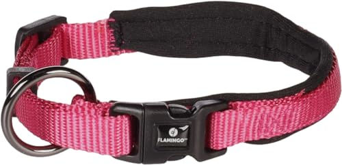 Flamingo Halsband Abbi kirschrot XXXS – Bild 1 von 3