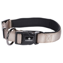 Produktbild von Flamingo Halsband Abbi taupe Größe M