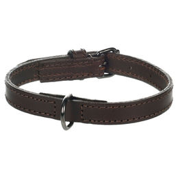 Flamingo Halsband Denver braun Größe S 15 mm – Bild 1 von 3