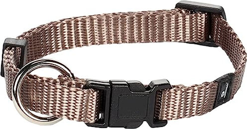 Flamingo Halsband für Hund Ziggi Taupe XS – Bild 1 von 2