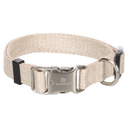 Flamingo Halsband Lago beige M 40-55cm 20mm – Bild 1 von 4