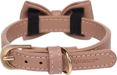 Flamingo Halsband mit Schleife NELA Rosé - 1 Stk. – Bild 1 von 3
