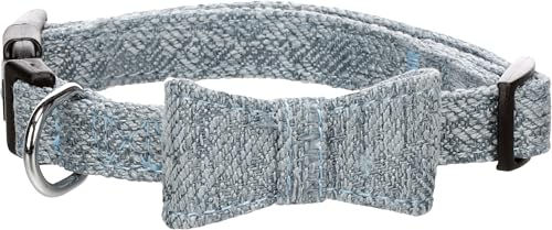 Flamingo Halsband mit Schleife Nelson blau XS – Bild 1 von 3