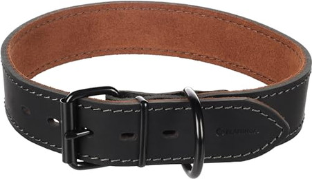 Produktbild von Flamingo Halsband Montana breit schwarz XXL