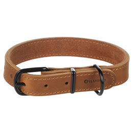 Flamingo Halsband Montana Cognac Größe M-L – Bild 1 von 4