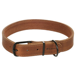 Flamingo Halsband Montana Leder Cognac XXL – Bild 1 von 4