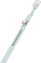 Produktbild von Flamingo Halsband Monte Carlo hellblau M 22-25cm 11mm