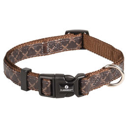 Produktbild von Flamingo Halsband Odin braun