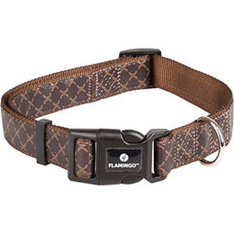 Produktbild von Flamingo Halsband Odin braun