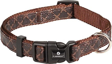 Produktbild von Flamingo Halsband Odin Braun L 45-65 cm 25 mm