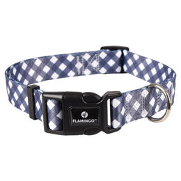 Produktbild von Flamingo Halsband Salome grau/weiß