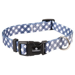 Produktbild von Flamingo Halsband Salome grau/weiß