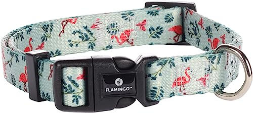 Produktbild von Flamingo Halsband Samar hellgrün mit Flamingo
