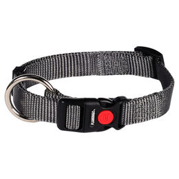 Flamingo Halsband Ziggi dunkelgrau Größe S – Bild 1 von 2