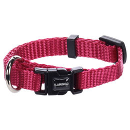 Produktbild von Flamingo Halsband Ziggi kirschrot Größe XXS