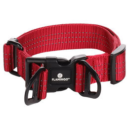 Flamingo Halsband Zorba rot Größe M 32 mm – Bild 1 von 2