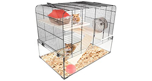 Produktbild von Flamingo Hamsterkäfig Vitru 2 schwarz