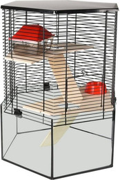 Produktbild von Flamingo Hamsterkäfig Vitru sechseckig