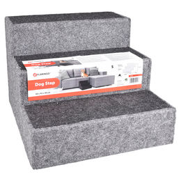 Flamingo Haustiertreppe Velta Filz grau/dunkelgrau – Bild 1 von 4