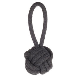 Produktbild von Flamingo HS Baumwolle Ringo Seil mit Ball grau - 25 cm