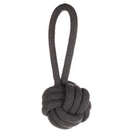Flamingo HS Baumwolle Ringo Seil und Ball Grau - 30 cm – Bild 1 von 3
