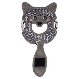 Flamingo HS Jokko Waschbär Hundespielzeug grau 39 cm – Bild 1 von 3