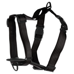 Flamingo Hunde-Geschirr Zorba schwarz – Bild 1 von 3