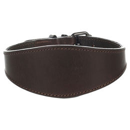 Produktbild von Flamingo Hunde-Halsband Denver aus Büffelleder braun