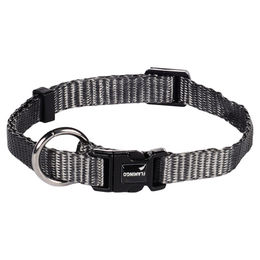 Flamingo Hunde-Halsband Ziggi dunkelgrau – Bild 1 von 2