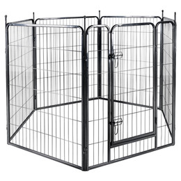 Produktbild von Flamingo Hunde-Laufstall Zecta schwarz