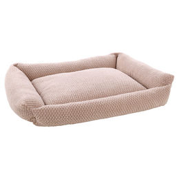 Flamingo Hundebett Jacquard rechteckig taupe – Bild 1 von 5