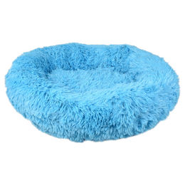 Flamingo Hundebett Krems rund blau – Bild 1 von 4