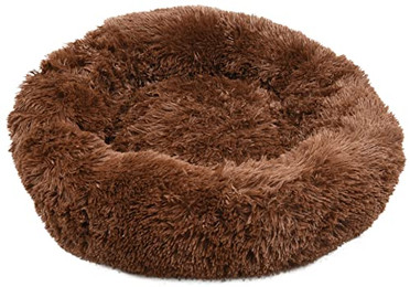 Produktbild von Flamingo Hundebett Krems rund dunkelbraun 50 cm - 50 cm
