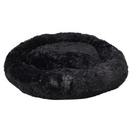 Flamingo Hundebett Krems rund schwarz 90 cm - 90 cm – Bild 1 von 7