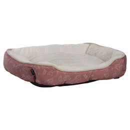 Produktbild von Flamingo Hundebett Lilly rechteckig rosa, Maße: 60 x 50 x 14 cm