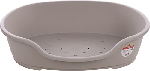 Produktbild von Flamingo Hundebett Tuck Oval Grau Größe XXL