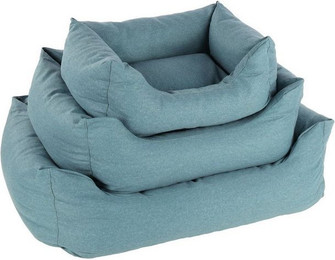 Produktbild von Flamingo Hundebett Valeco rechteckig blau