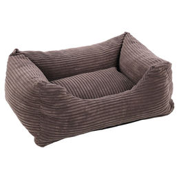 Flamingo Hundebett Velluto Rechteckig Braun – Bild 1 von 5