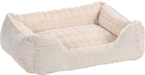 Flamingo Hundebett Verona Rechteckig Beige – Bild 1 von 8
