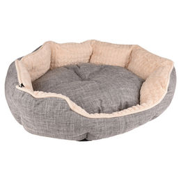 Flamingo Hundebett Zupo achteckig grau – Bild 1 von 4