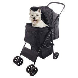 Produktbild von Flamingo Hundebuggy Anda schwarz