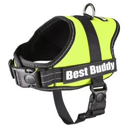 Produktbild von Flamingo Hundegeschirr Best Buddy Pluto Grüngelb L 70-90cm 50mm