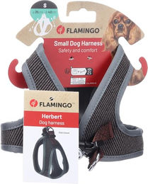 Flamingo Hundegeschirr Step & Go Herbert dunkelbraun Größe S – Bild 1 von 4