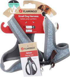 Flamingo Hundegeschirr Step & Go Nelson blau Größe L – Bild 1 von 4
