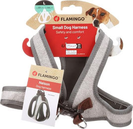 Flamingo Hundegeschirr Step & Go Nelson grau Größe L – Bild 1 von 5