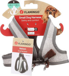 Flamingo Hundegeschirr Step & Go Nelson grau Größe S – Bild 1 von 5
